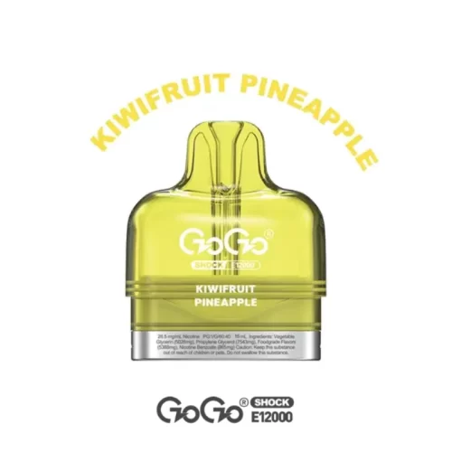 GOGO Shock E12000 Pod - Kiwifruit Pineapple