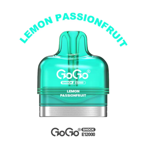 GOGO Shock E12000 Pod - Lemon Passionfruit