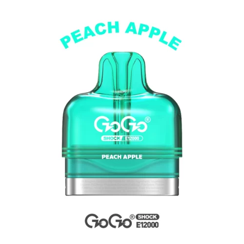 GOGO Shock E12000 Pod - Peach Apple