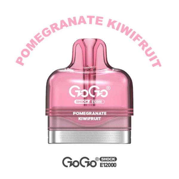 GOGO Shock E12000 Pod - Pomegranate Kiwifruit