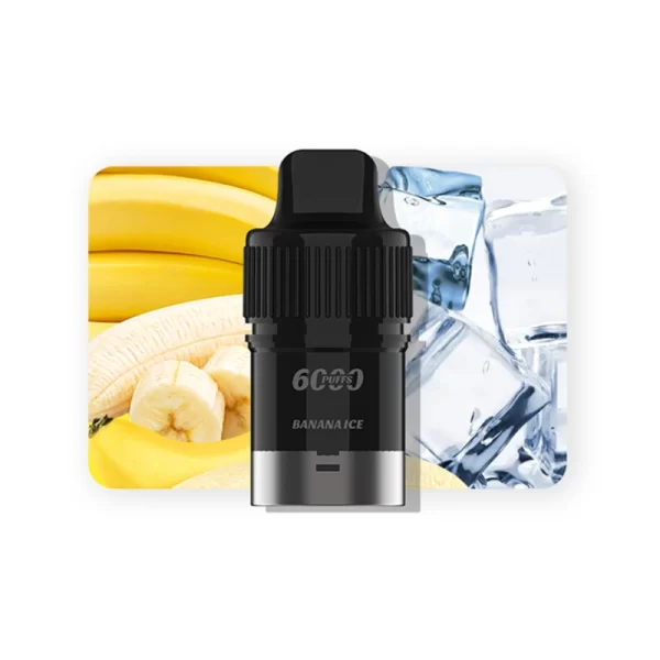 Banana Ice IGET Bar Plus Pod 6000 Züge