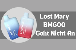 Home | Vapepenzone Deutschland Lost Mary BM600 Geht Nicht An? 4 Tricks Die Sofort Helfen