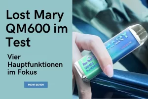 Home | Vapepenzone Deutschland Lost Mary QM600 im Test: Vier Hauptfunktionen im Fokus