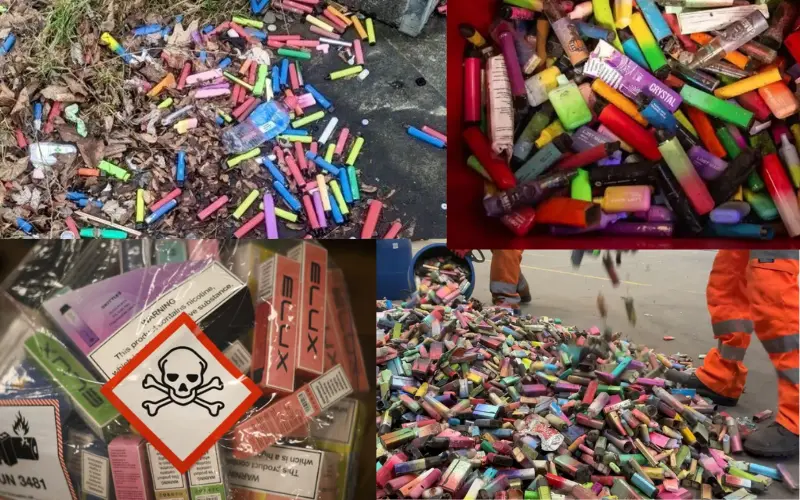 Einweg Vapes Verbot In Deutschland 2025? 3 Gründe Enthüllt! | Vapepenzone Deutschland Umweltbelastung