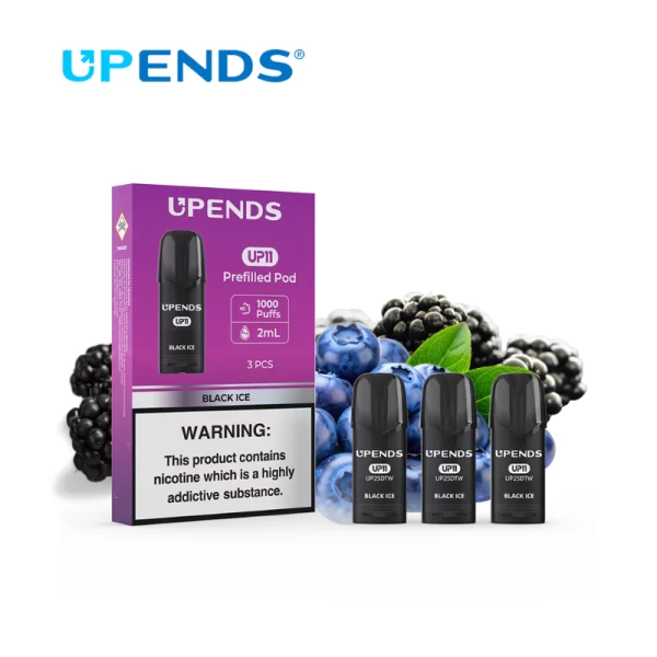 UPENDS UP11 Pod 3er-Pack - Black Ice