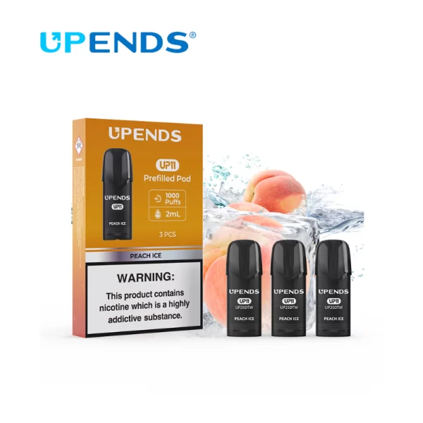UPENDS UP11 Pod 3er-Pack - Peach Ice