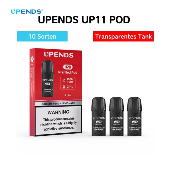UPENDS UP11 Pod 3er Pack alle Sorten