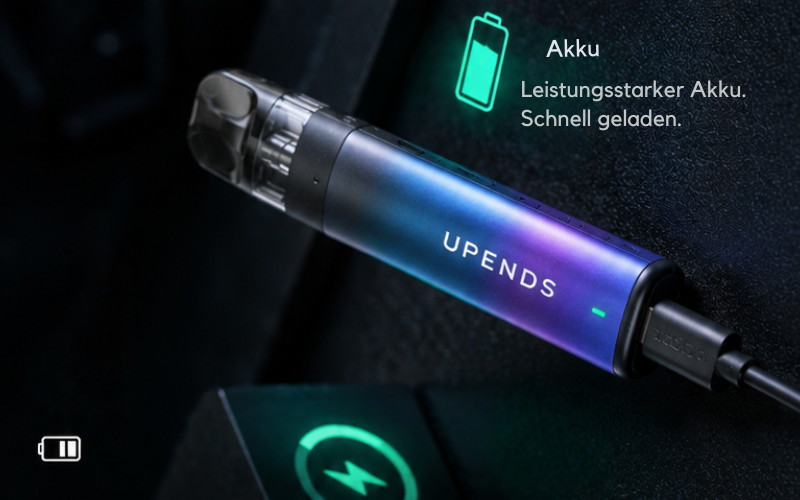Upends Vape Erfahrungen 2026:Besser Als Elf Bar? Ehrlicher Test | Vapepenzone Deutschland UPENDS Vape Akku und Akkulaufzeit