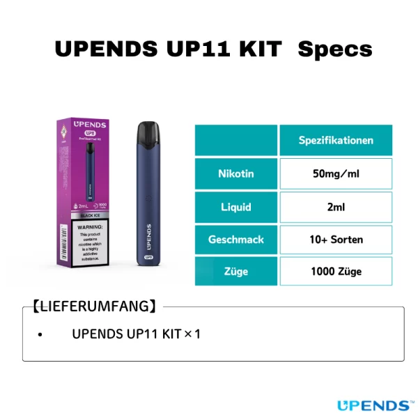 UPENDS UP11 Kit Information