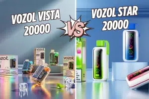 Vozol Star 20000 vs. Vista 20000