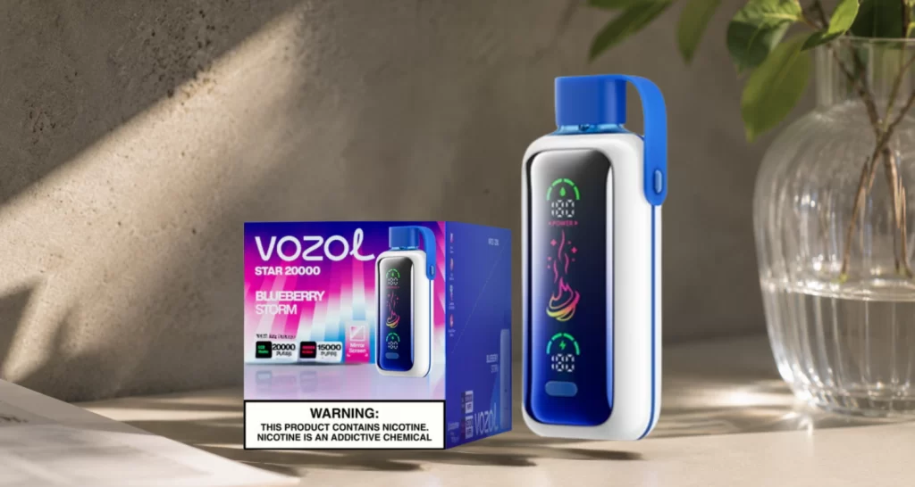 Vozol Star 20000 Im Test 2026: Lohnt Sich Der Kauf Wirklich? | Vapepenzone Deutschland VOZOL Star 20000 Design und Erscheinungsbild