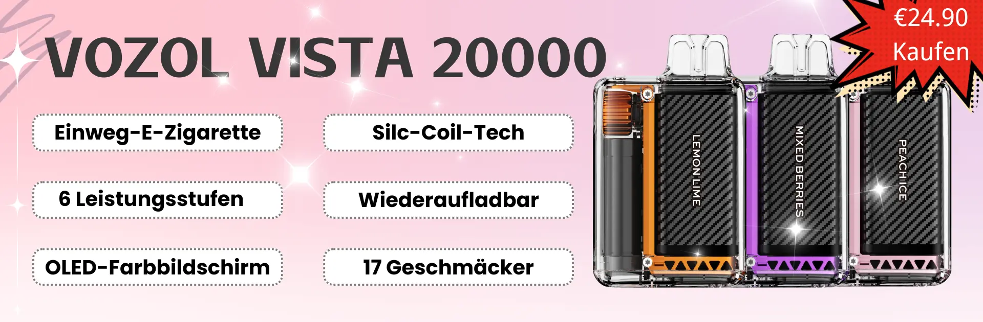 VOZOL Vista 20000