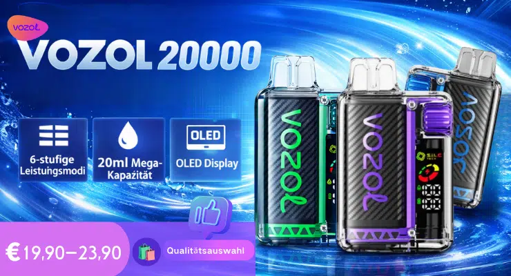 Vozol Vista 20k Vape Kaufen Banner