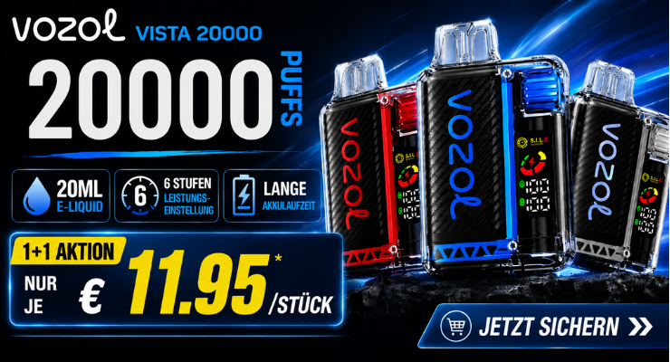 VPZ DE VOZOL 20000 Vape 2 kaufen 1 bezahlen