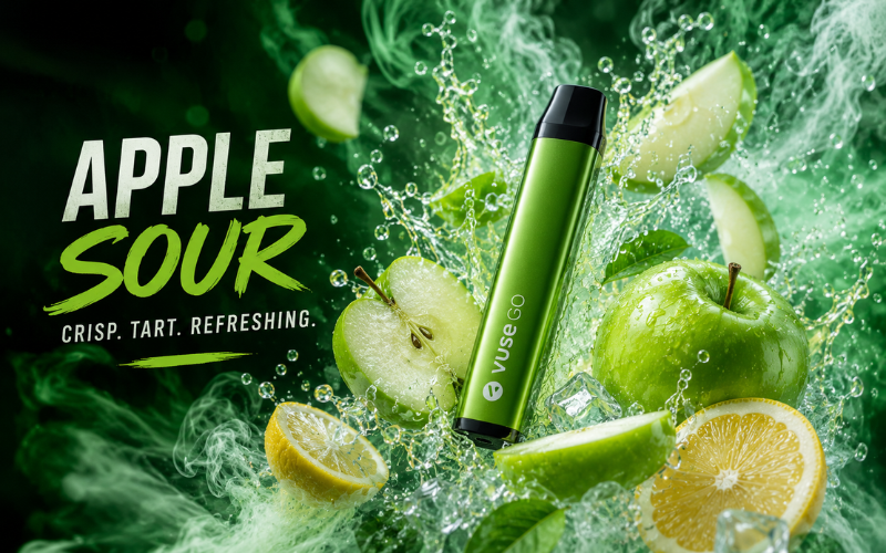 Beste Vuse Go Sorten 2026: Top 5 Geschmäcker Im Überblickdie! | Vapepenzone Deutschland VUSE Go Sorten Apple Sour