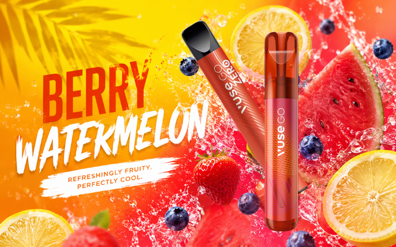 Beste Vuse Go Sorten 2026: Top 5 Geschmäcker Im Überblickdie! | Vapepenzone Deutschland VUSE Go Sorten Berry Watermelon