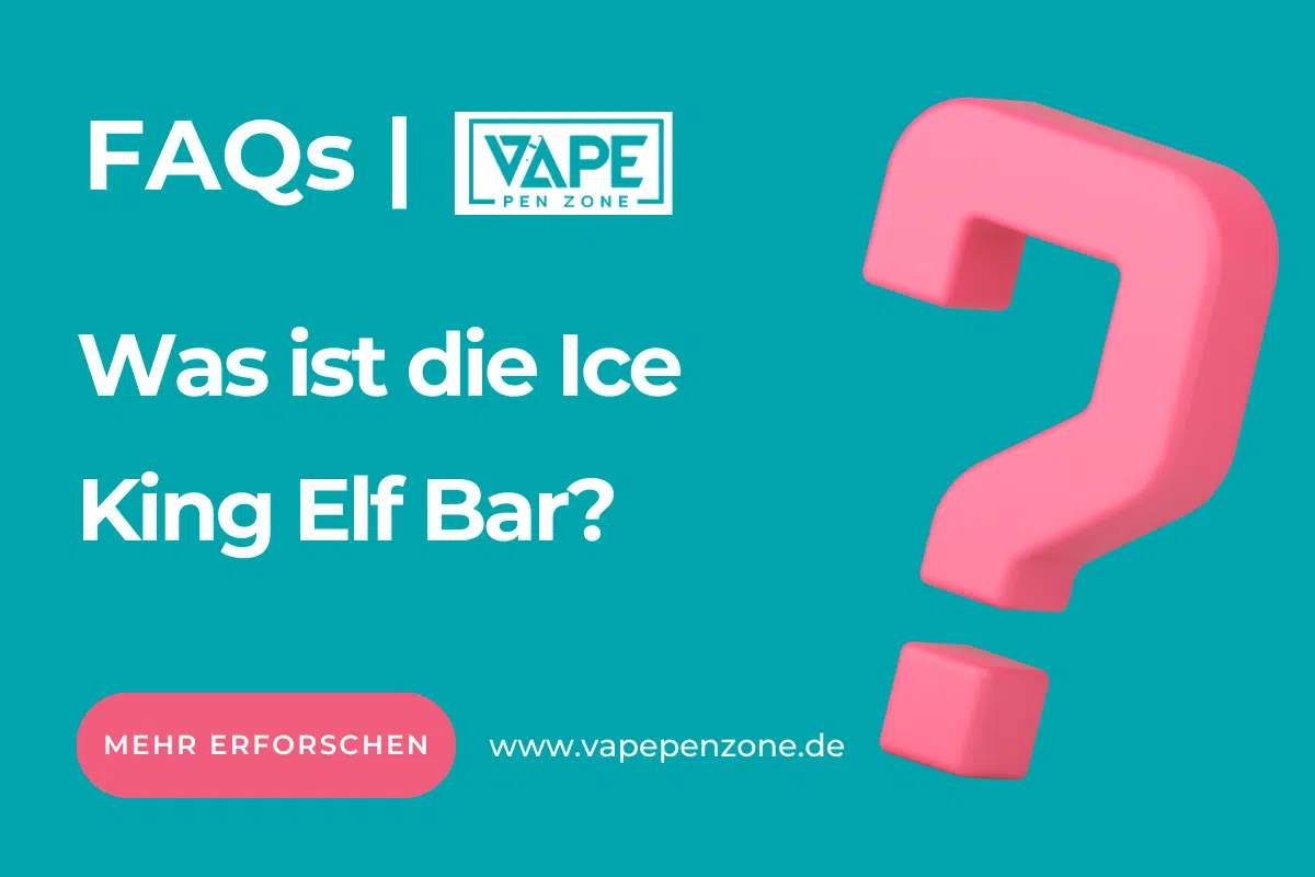 Was Ist Die Ice King Elf Bar? | Vapepenzone Deutschland Was ist die Ice King Elf Bar?