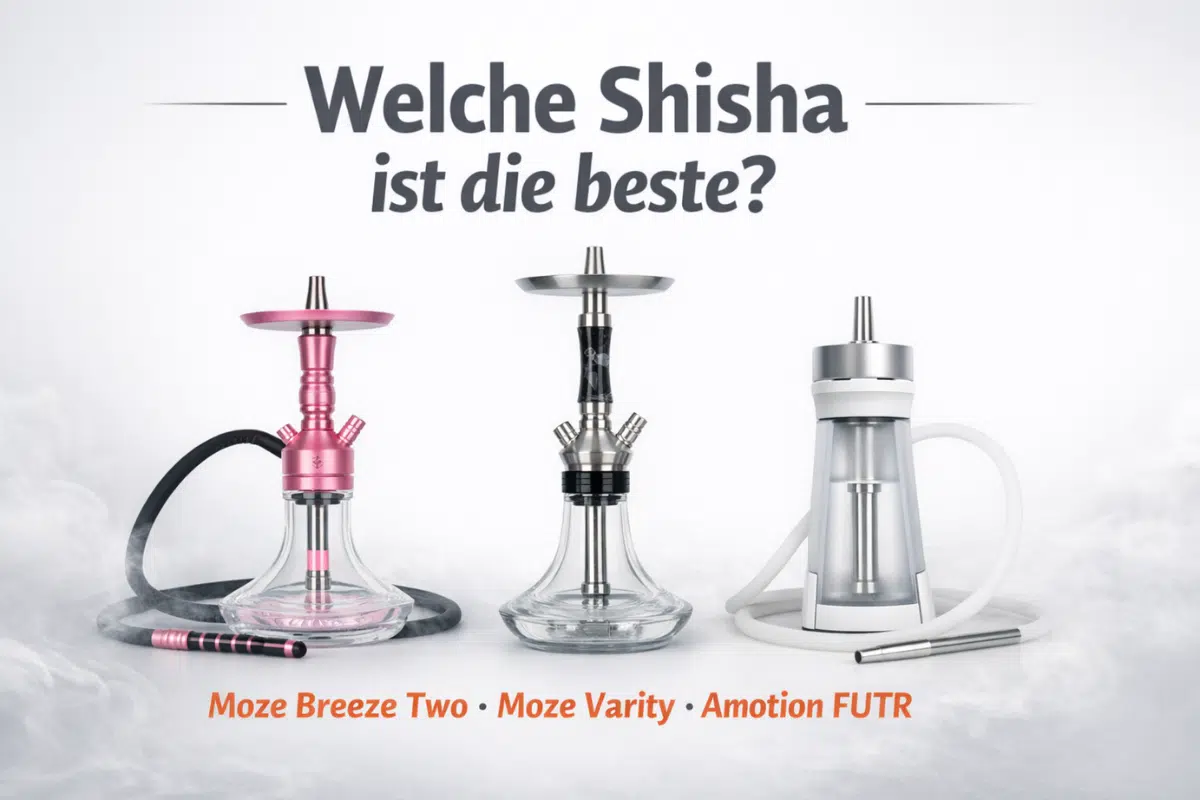 Welche Shisha Ist Die Beste 2026? Top 9 Hookah / Shisha Test | Vapepenzone Deutschland Welche Shisha ist die beste