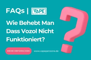 Wie Behebt Man Dass Vozol Nicht Funktioniert